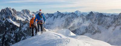 ski-uitrusting voor bergbeklimmen