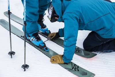 hybride skitourbindingen
