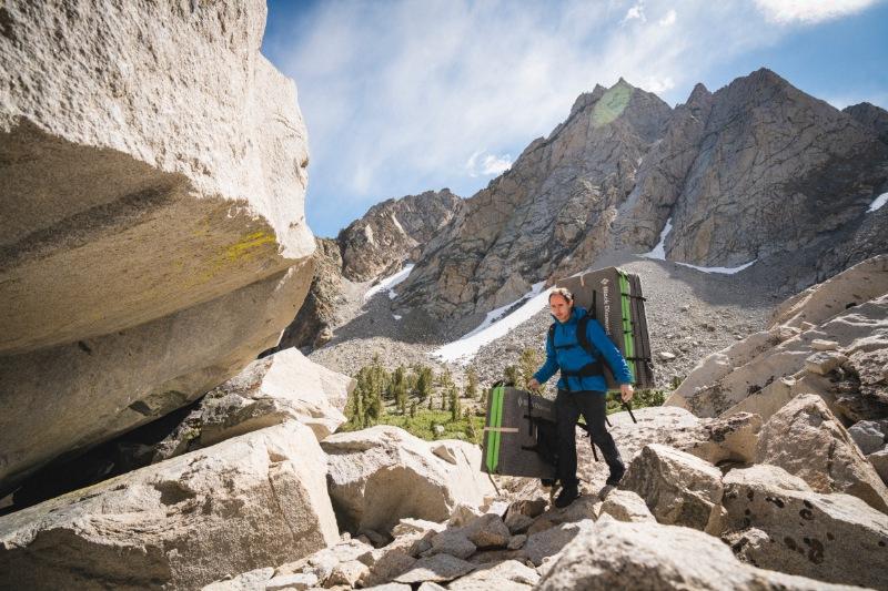 Transport van de crash pad